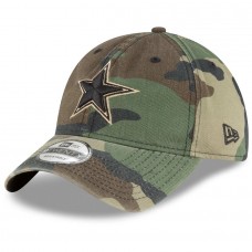 Youth Dallas Cowboys New Era Woodland Camo Core Classic 9TWENTY Adjustable Hat 2917273